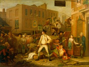 Scène de rue à Londres